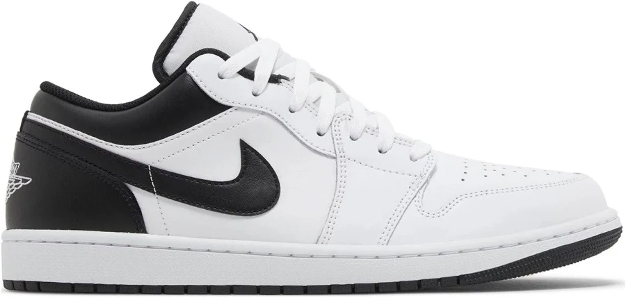 Air Jordan 1 Low 'White Black' (2023) US M 8.5 / W 10