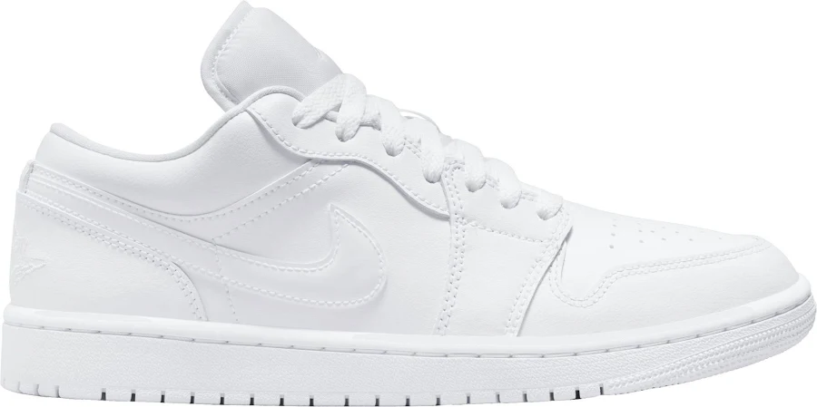 Air Jordan 1 Low Women's Shoes, M7.5/W9, White/White/White