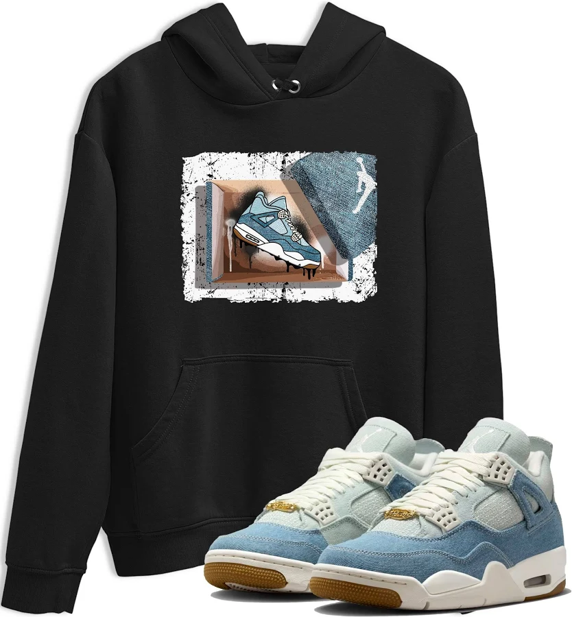 Air Jordan 4 Denim Graphic Tee