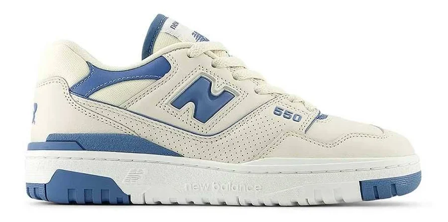 New Balance Women's 550 "Linen/Heron Blue/White"