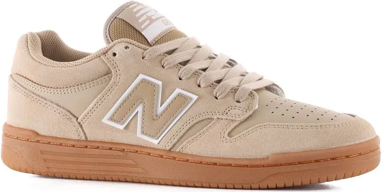 New Balance Numeric 480 Skate Shoes - tan/gum 7.5