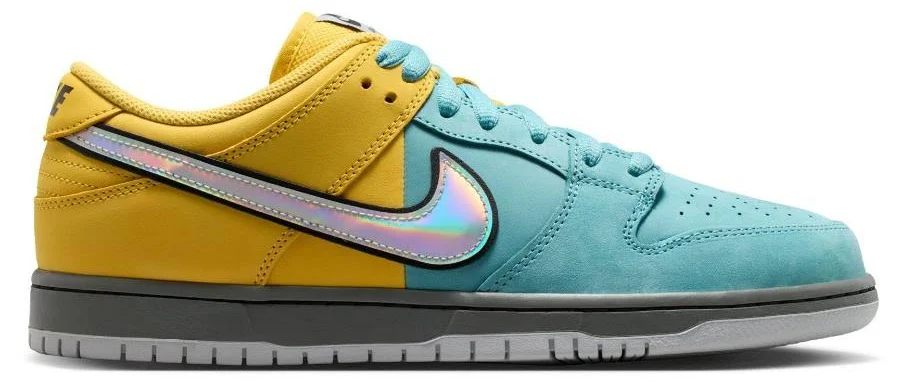 Nike SB Nike SB Dunk Low Pro (Lightning/Wolf Grey-Denim Turquoise) 7::