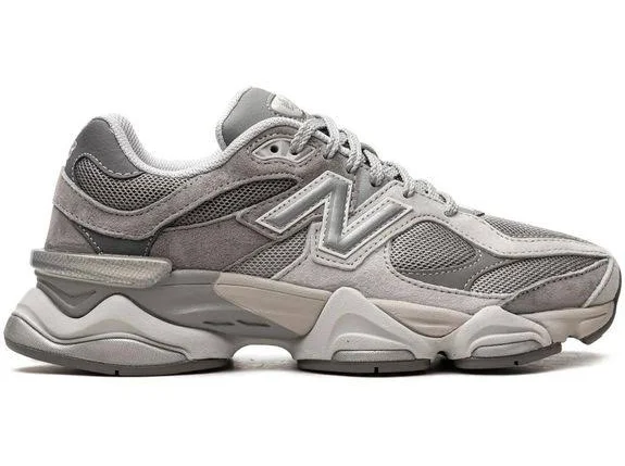 New Balance Women's 9060 "Shadow" Sneakers - Gray - Low-top sneakers - 6