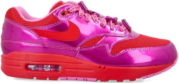 Nike - Air Max 1 PRM sneakers - unisex - Fabric/Rubber/Fabric/Polyurethane - 10.5 - Pink