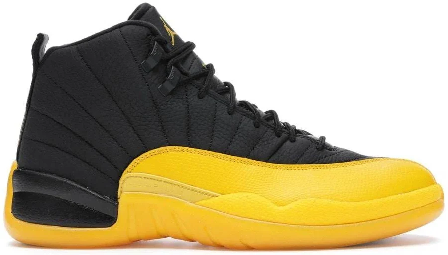 Air Jordan 12 Retro Black University Gold