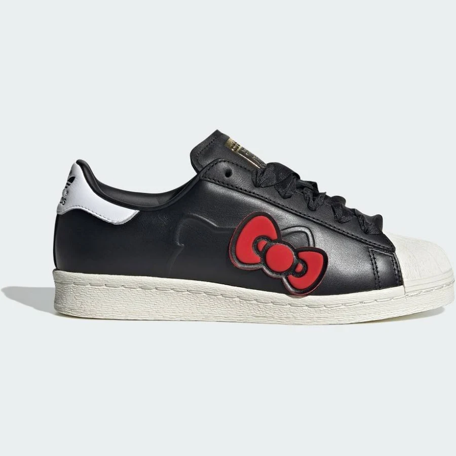 Womens Adidas Superstar X Hello Kitty Anniversary Shoes Black
