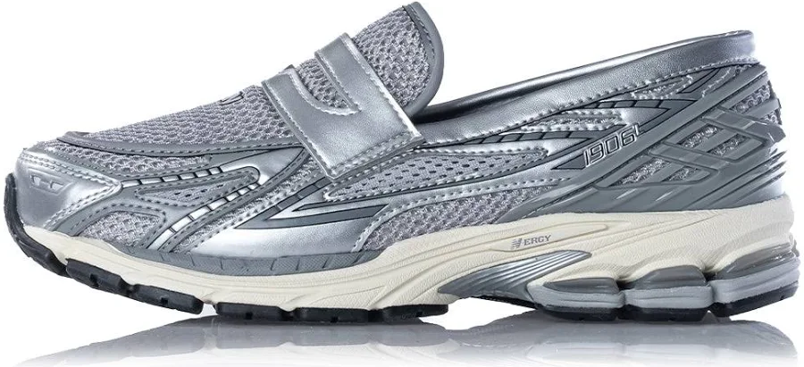 NEW BALANCE 1906 LOAFER U1906LAE SILVER SHADOW GRAY, Silver / EU 44
