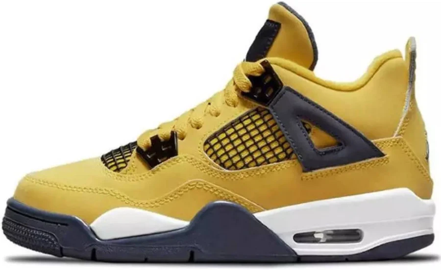 Air Jordan 4 Retro Gs 'lightning' 2021 408452-700 5y-6.5y