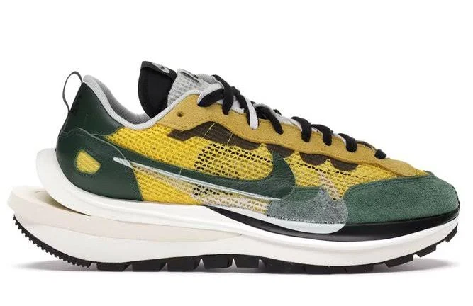 Nike X Sacai Vaporwaffle Low-Top Sneakers - UK7.5