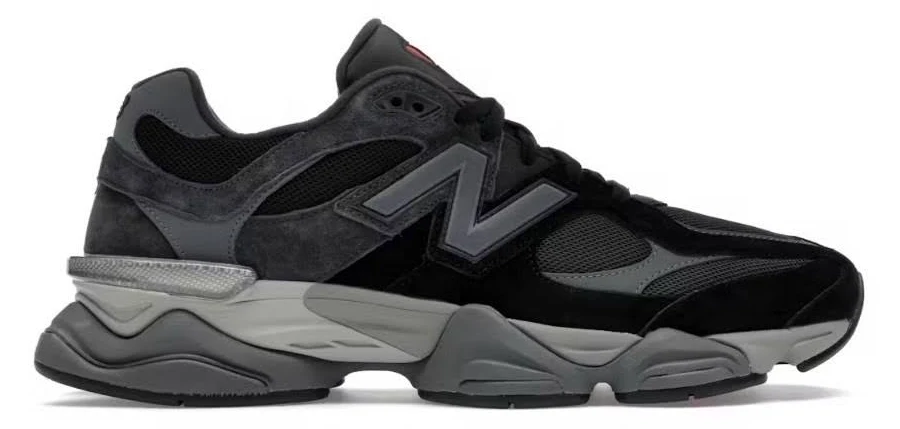 New Balance 9060 Black Castlerock (Men, Women & kids size