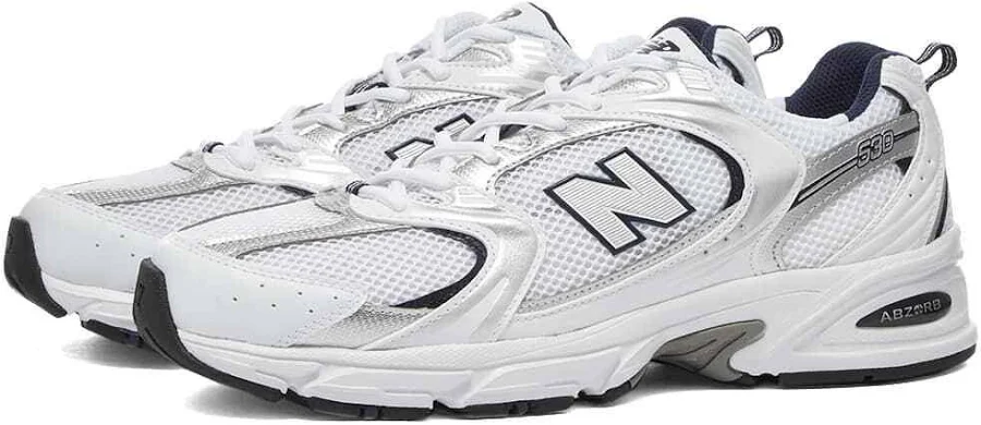 Balance Mr530sg White Navy Silver 530 Mr530 530sg Sneakers