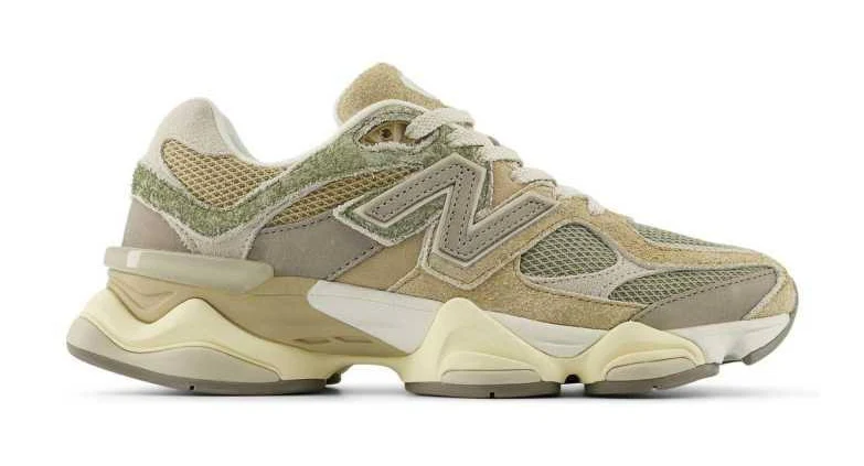 New Balance New Balance 9060 trainers in olivine - Olivine - UK 4