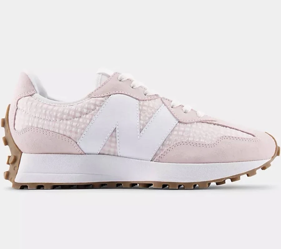 Balance 327 Pink /white Women Causal Sneakers Size 5-10