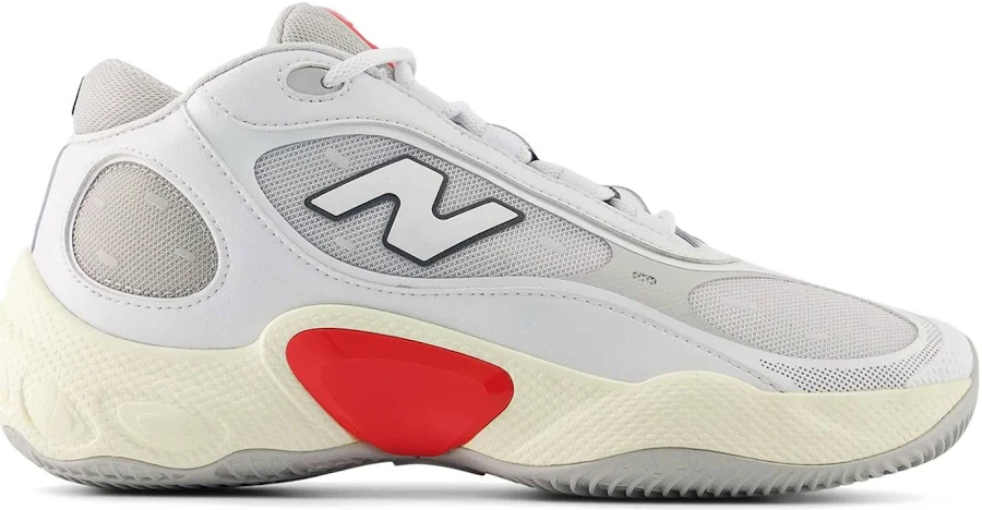 New Balance Fresh Foam BB v3 White Red, UK 12.5