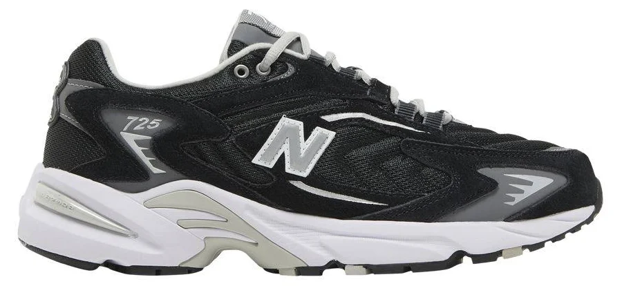 New Balance 725 'Black Metallic Silver' | Men's Size 6.5