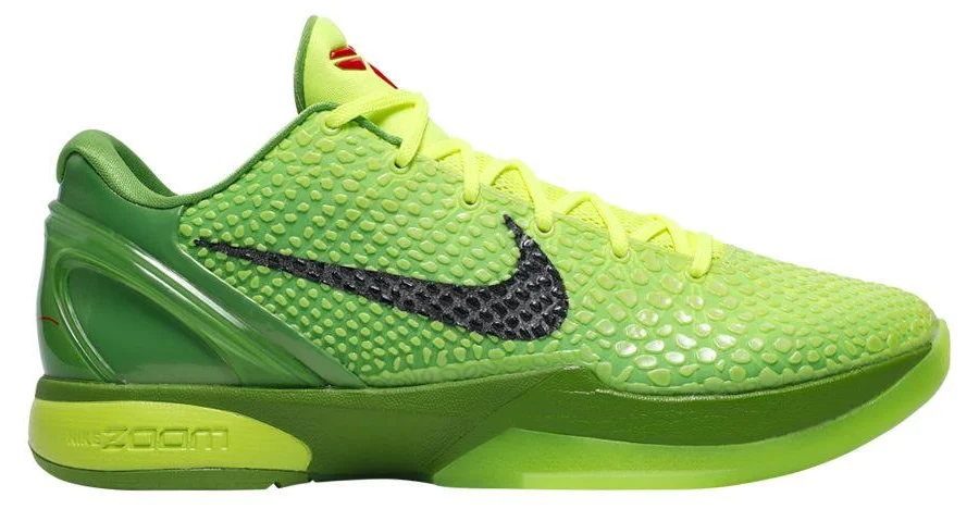 Nike Mens Kobe 6 Grinch