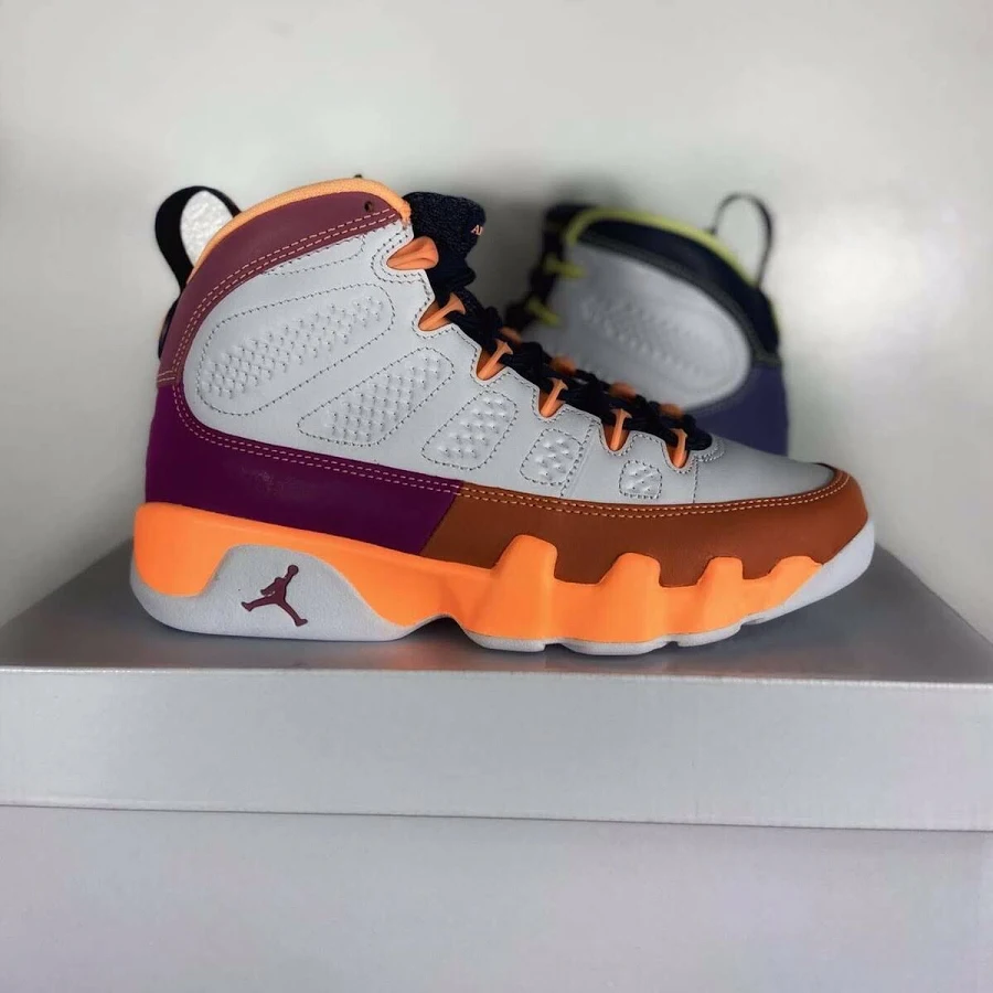 Size 6 - Jordan 9 Retro Change The World. White/cactus Flower/desert