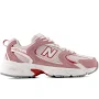 New Balance - 530 panelled sneakers - unisex - Fabric/Calf Suede/Fabric/Rubber - 6.5 - Pink