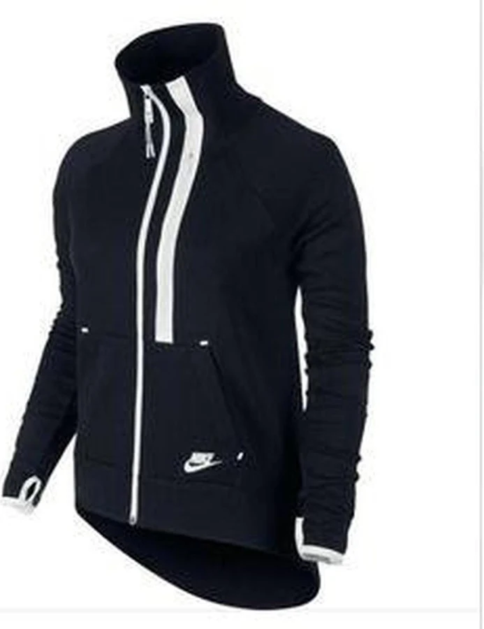 Nike Tops | Nike Tech Fleece Zip Up Jacket | Color: Black/White | Size: S | Elizsweda's Closet