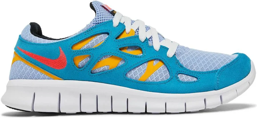 Nike Free Run 2 'Cyber Teal Aluminum' Zapatillas de Correr 537732-405 US 7