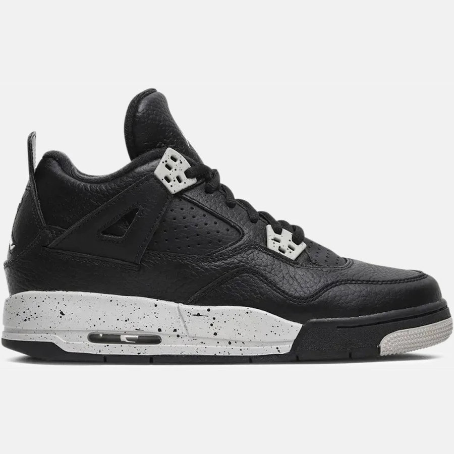 NIKE Kids Jordan 4 Retro Oreo GS (2015), Size 3.5Y - Kids