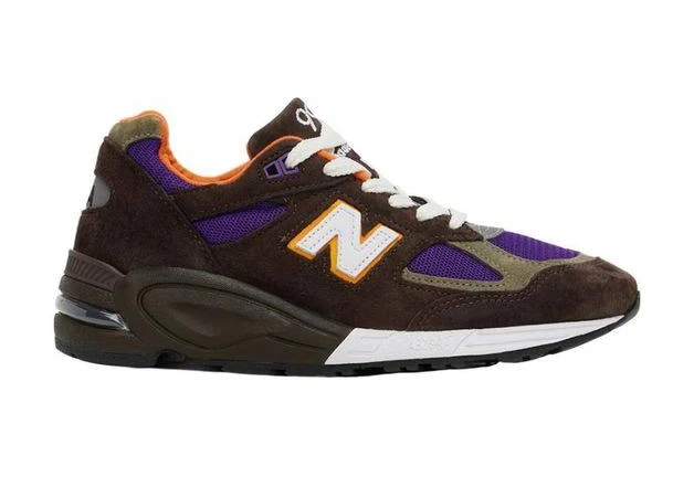 New Balance Men's 990V2 'Made - Brown - Low-top sneakers - 9.5