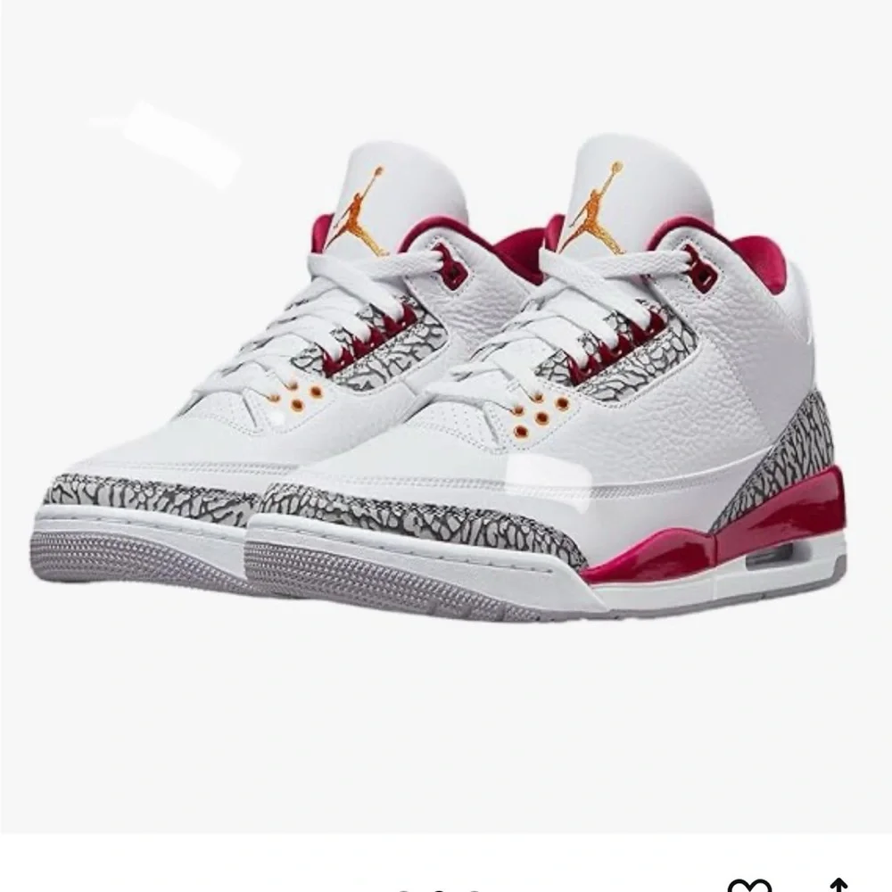 Jordan Mens Air 3 CT8532 126 Cardinal