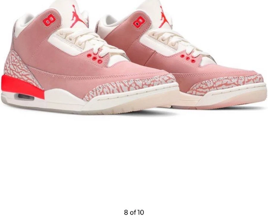 Jordan Shoes | Wmns Air Jordan 3 Retro ‘Rust Pink’ 2021 | Color: Pink/White | Size: 7.5 | Annawestt's Closet