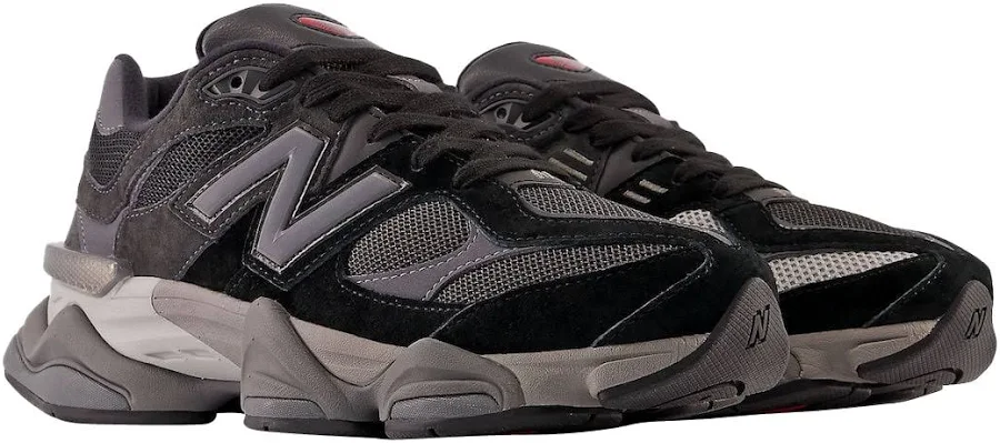 New Balance 9060 Black Castlerock - Size 9.5 Men