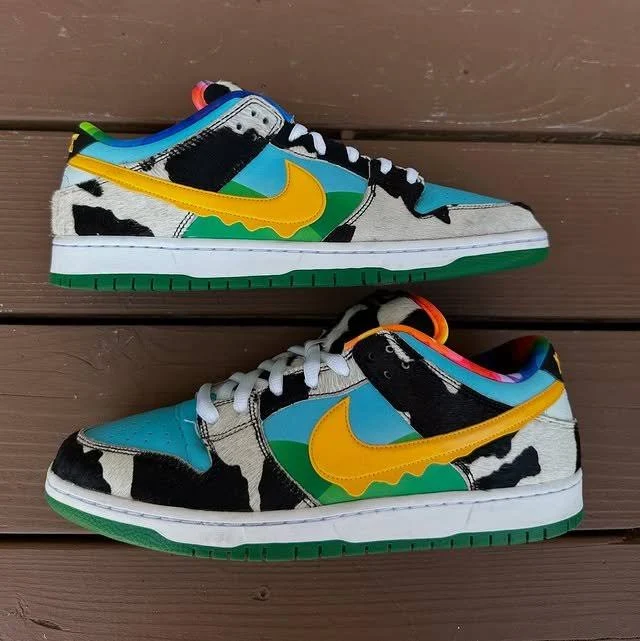 Ben Jerrys X Nike Sb Dunk Low Pro Qs Chunky Dunky