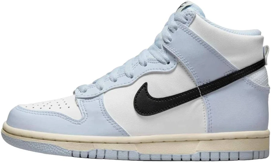 Nike Dunk High - Light Blue Grey/black/white