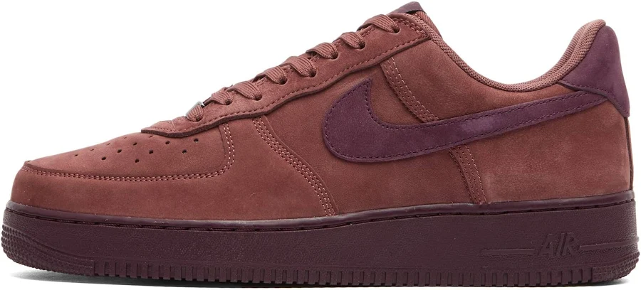 Nike Men's Air Force 1 Low Retro PRM Sneaker in Red, Size UK 8 | END Clothing