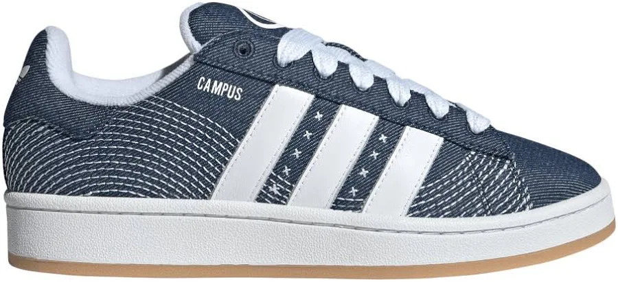 Womens Campus 00s Lace Up Sneakers Blue Casual