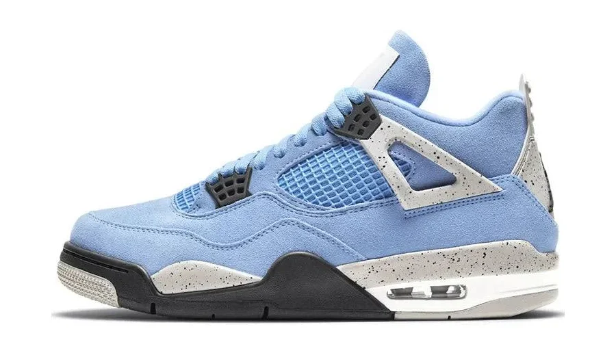 Jordan 4 Retro "University Blue" US M 6.5