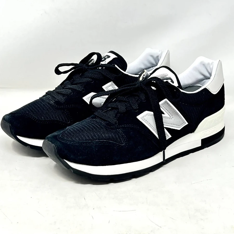 New Balance Classic Mens 995 MC995CHB Black White Running Shoe USA 9.5