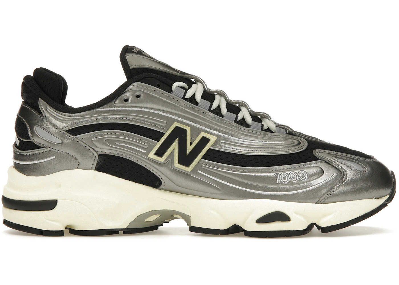 New Balance Silver Color Sneakers New Balance 1000 Silver Metallic Men's M1000SL US