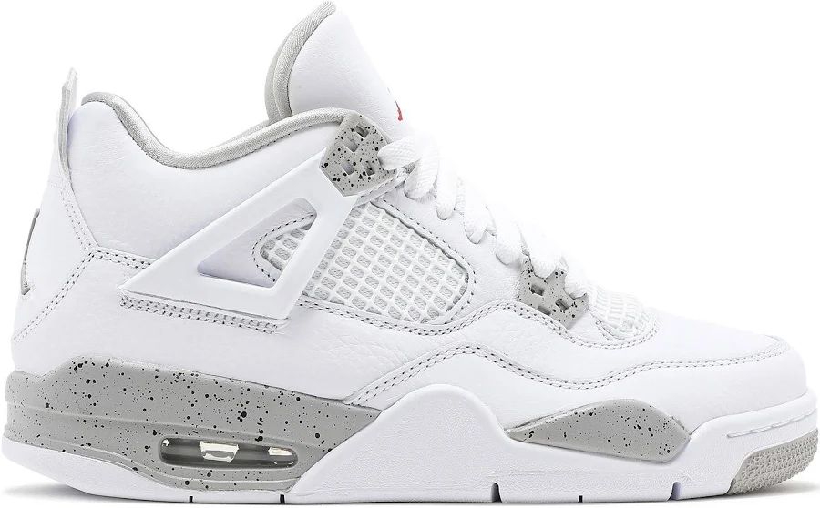 Air Jordan 4 Retro GS 'White Oreo' | Kid's Size 6.5