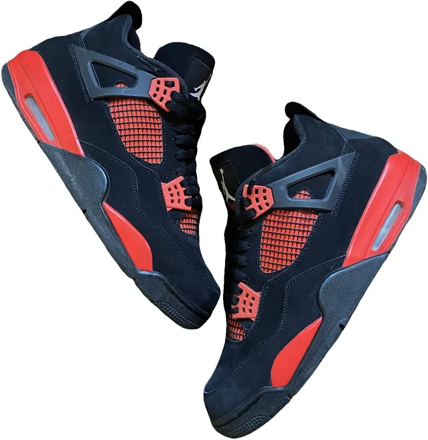 Jordan Air Jordan 4 Red Thunder Trainers Size 47.5 EU