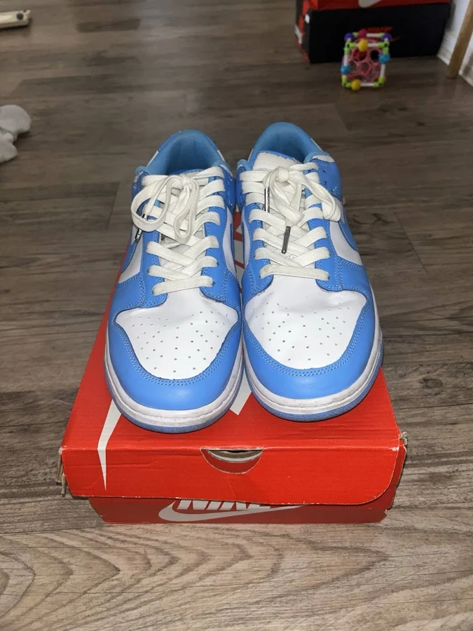 Nike Dunk Low Unc University Blue Size 12