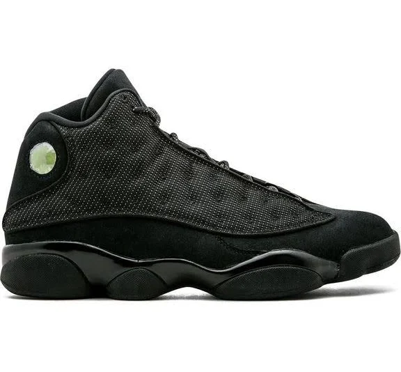 Nike Men's Air 13 Retro Cat" Sneakers - Black - Hi-top sneakers - 8