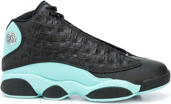 Jordan - Air Jordan 13 "Island Green" sneakers - unisex - Calf Leather - 12 - Black