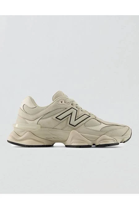 New Balance 9060 Lace-Up Suede and Mesh Sneaker