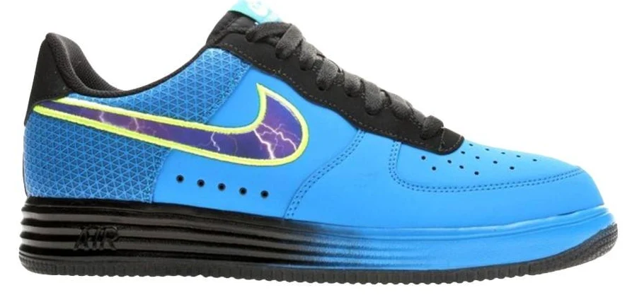 Nike Lunar Force 1 Leather Men Sneakers - Blue