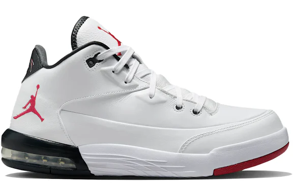 Jordan Flight Origin 3White Black Gym Red