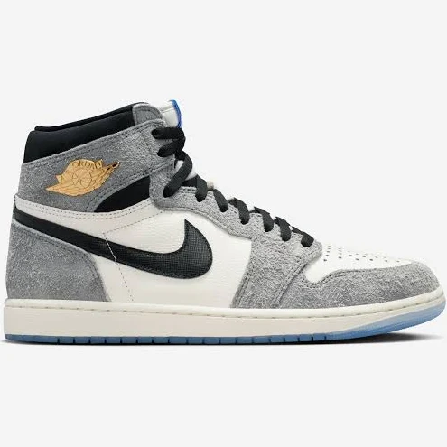 Air Jordan 1 High OG - Cool Grey/Black-Sail-Game Royal-White
