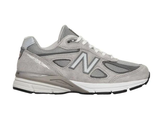 New Balance Men's 990V4 Lace-Up Sneakers - Gray - Low-top sneakers - 10.5