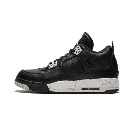 Jordan Grade School AIr Jordan 4 Retro GS Oreo 408452 003 from Stadium Goods, Adult Unisex, Size: 3.5 Big Kid, Black