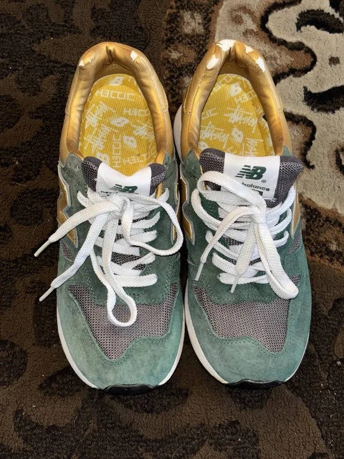 Balance Hectic X Stussy 670 Sneaker Size 7 Usa