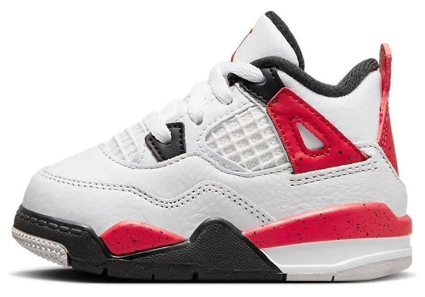 Jordan Air 4 Retro 'red Cement - White/fire Red/black