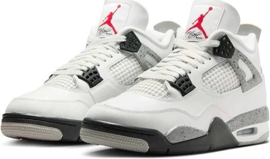 Jordan Shoes | New Nike Air Jordan 4 Retro Og 2025 ‘White Cement’ Fv5029-100 Men’s Size Multi | Color: White | Size: 12 | Solelykicksla's Closet